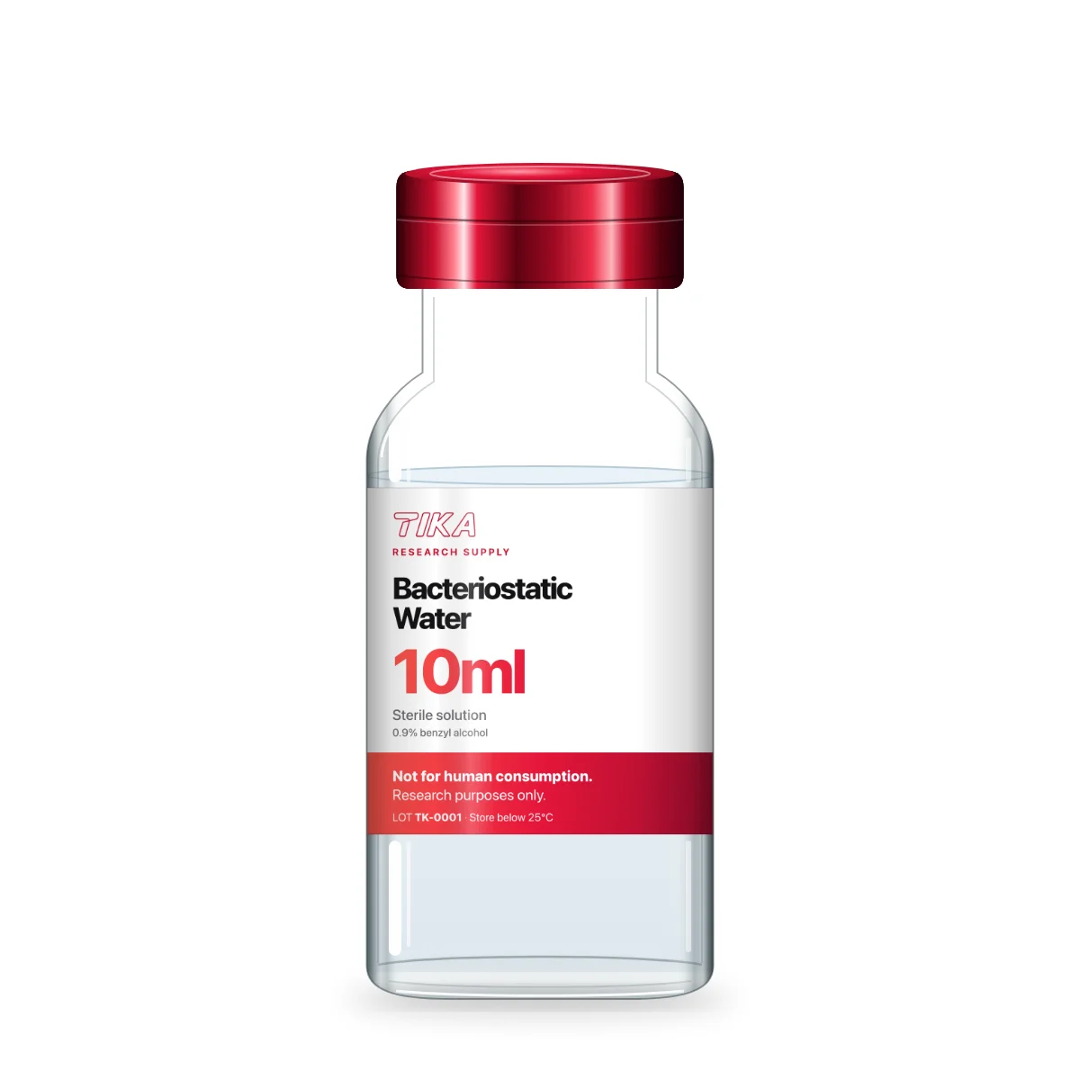TIKA Bacteriostatic Water 10ml vial