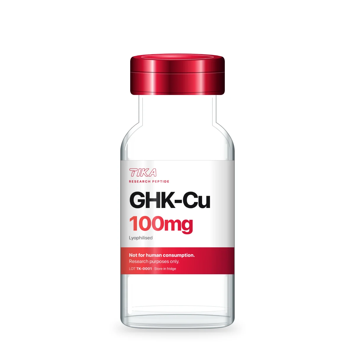 TIKA GHK-Cu 100mg vial